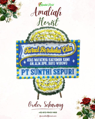 Papan Bunga Duka di Gejagan