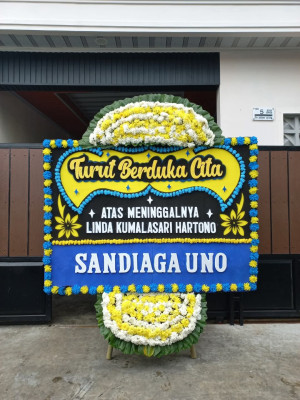 Papan Bunga Duka di Gejagan